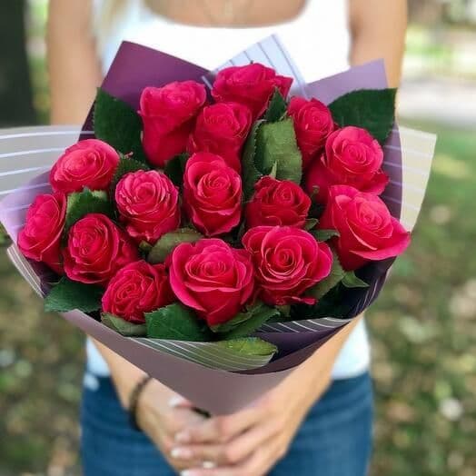 Розы малиновые (50см) Кения