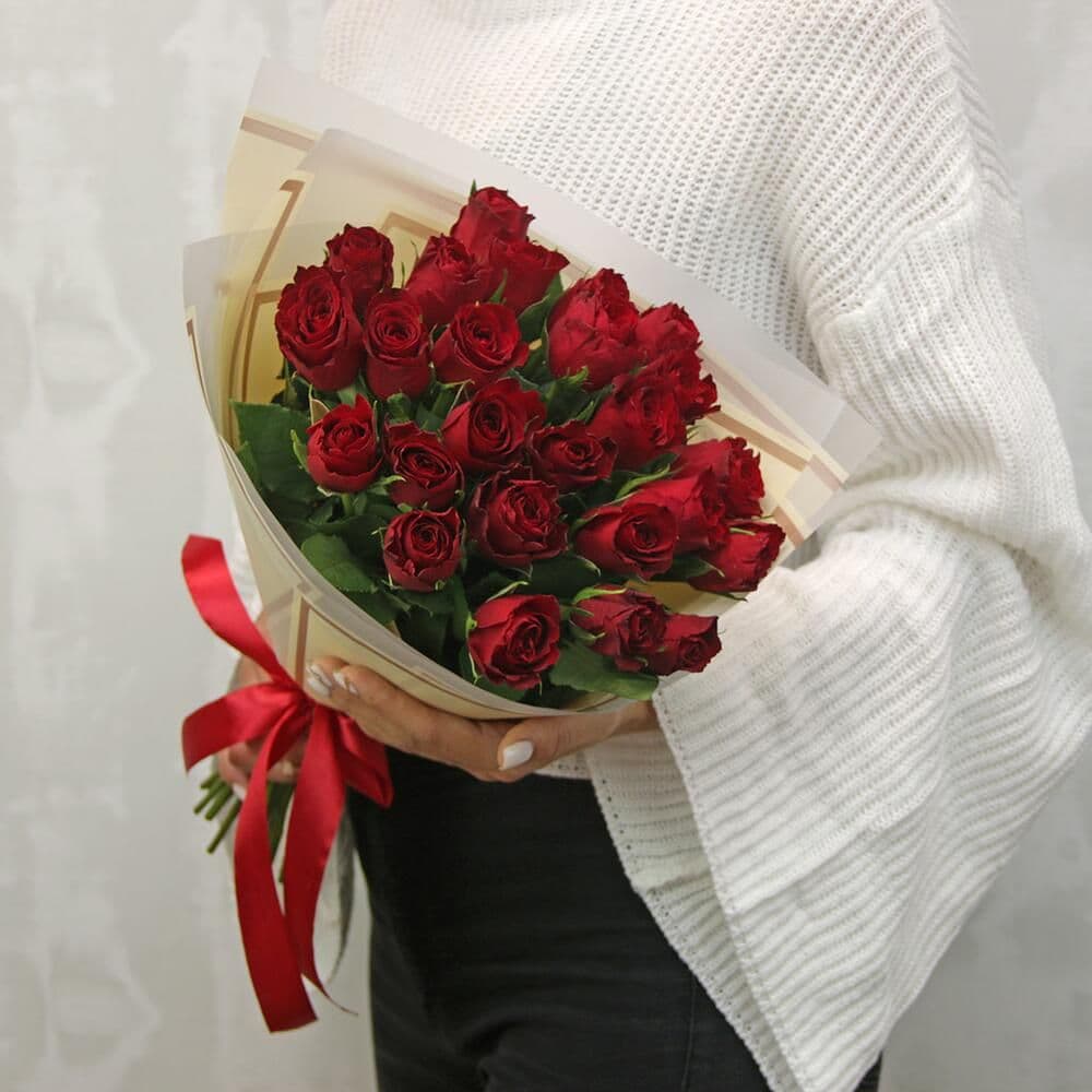 Розы красные (40см) Кения