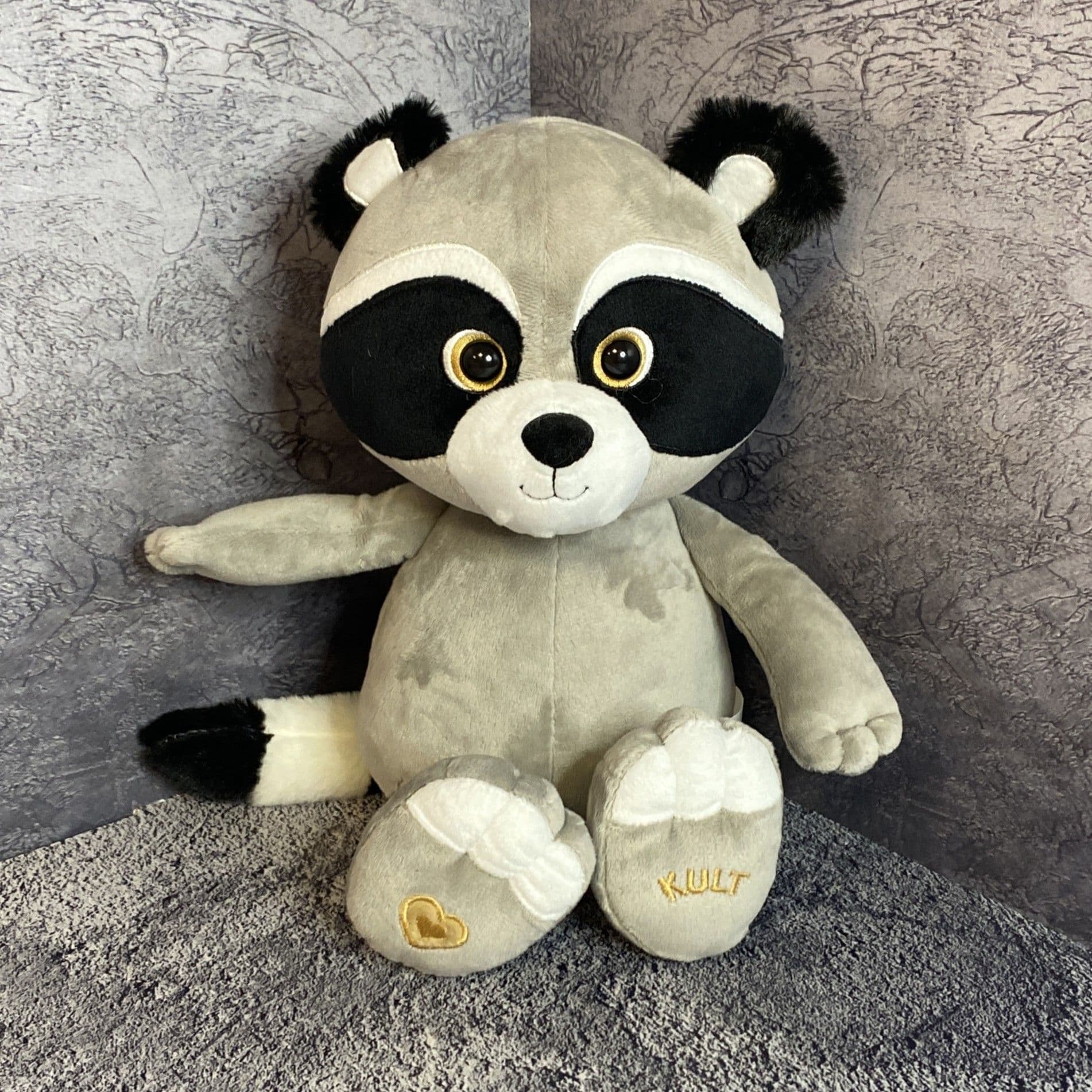 Игрушка 'Енот Джо', серый, 25 см (142)