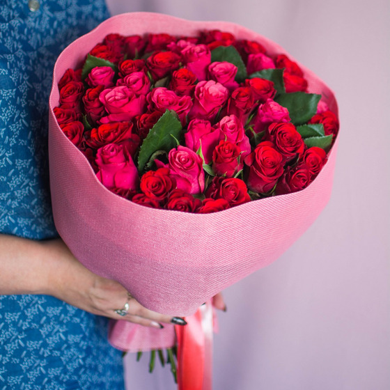 Розы малиновые (50см) Кения