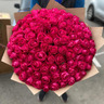 Розы малиновые (60см) Эквадор