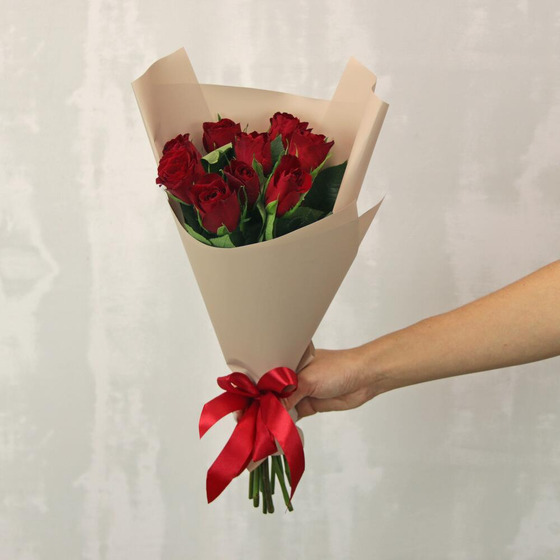 Розы красные (40см) Кения