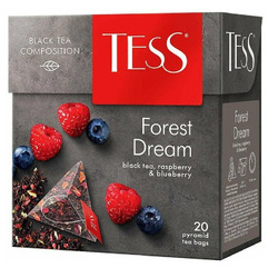 Чай черный Tess Fores Dream в пирамидках 20 шт 36 г
