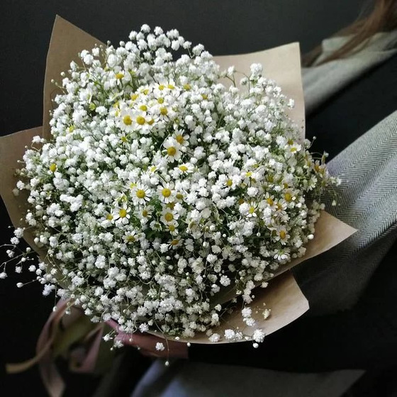 Яркий букет.