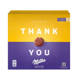Конфеты Милка Thank you (с молочной начинкой) 110 гр